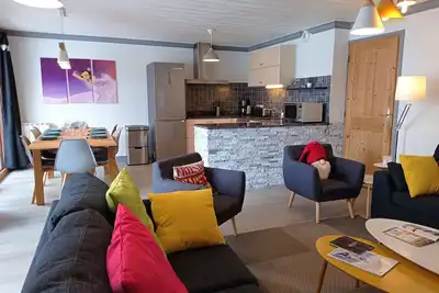 Image de Superbe appartement 8/10 pers. 105m² au cœur de la station