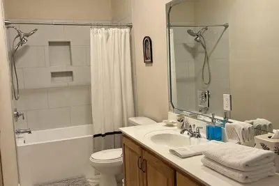 3 bedrooms, 2. 5 bath Lakefront home, deep water, enclosed boathouse, close ramp