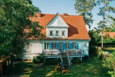 Image de Pommernhaus Forsthaus Rieth on the lake, sauna, fireplace, rowing boat - large fenced-in area