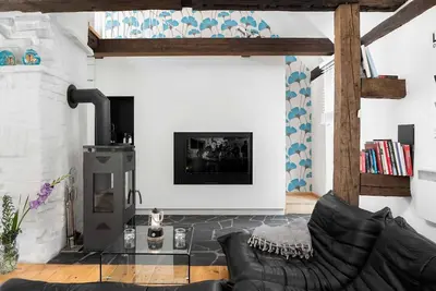 Image de Pommernhaus Vorsee am Kiefernwald - thatched half-timbered house, fireplace, rowing boat, large garden