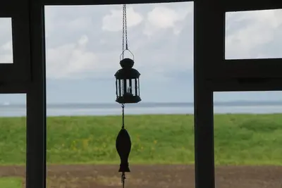 Meersicht-huisje - mit Direktem Blick auf das Wattenmeer/ Deich