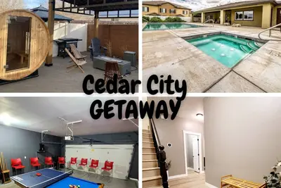 Image de Cozy Ski, Golf, & Hiking Retreat w/Hottub, Pool, Private Sauna, Pingpong, & More
