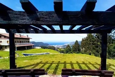 Apartamento Rural con Vistas al mar