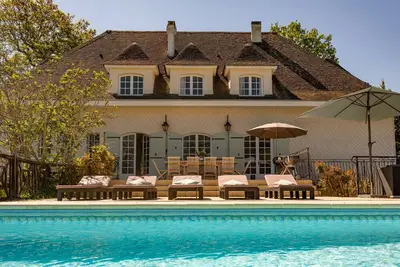 Image de Cottage 50's - 6 chb\/4sdb - Piscine & parc privés