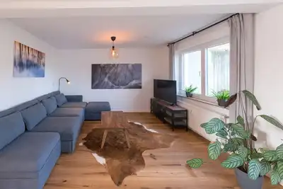 Image de Ferienwohung Mela 65 qm für max 2 Personen mit Terrasse Unterm Apfelbaum