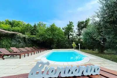 Image de Piscine privée \/ Villa full équipée \/ Calme \/Vue magnifique sur le Mont-Ventoux