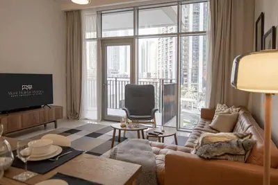 Image de Elegant Apt With Balcony Minutes from Burj Khalifa