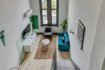 Sosuite | 1br Loft w W\/D, Gym, Lounge