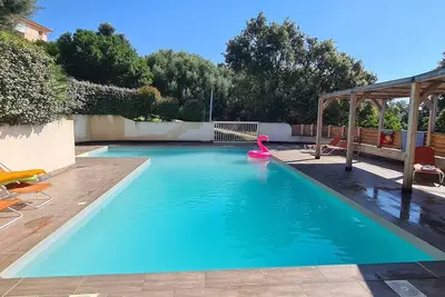 Image de Maremuntagna villa  luxe 16 pers vue mer 7 ch piscine chauffée 10 mi ville/plage