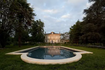 Image de Bienvenue au Château Le Vert.