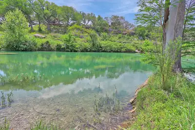 Image de River Rapids Hideaway - Tiny House with Blanco River Access!