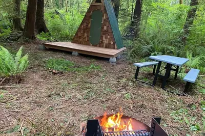 Image de A-Frame #17 Shelter near Olympic National Park