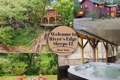 Image de Near Wcu~Fire Pit~Hot Tub~Game Room~River Front!