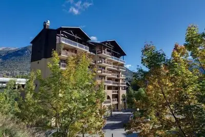Image de À 50m des pistes de ski, 3ème étage, balcon, télévision, casier à ski, 25m², Serre Chevalier