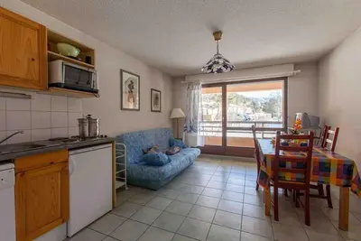 Image de Rez-de-chaussée, télévision, casier à ski, 28m², Serre Chevalier