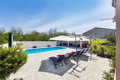 lux villa with pool