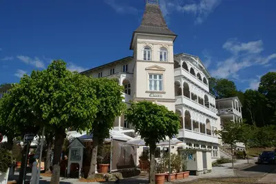 Image de « Baltic Sun Appartement 6 » dans la Villa Sonneck à Sellin avec sauna et 2 balcons