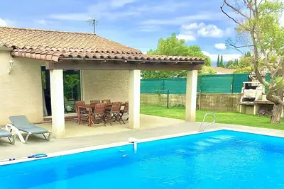 Image de Carcassonne - maison de vacances de luxe avec piscine pour maximal 8 personnes.
