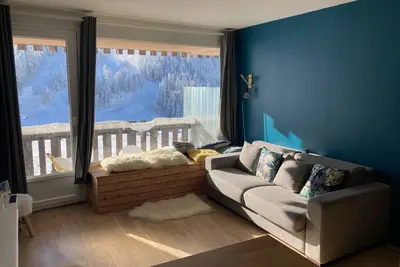 Image de Lioran appart avec balcon vue magnifique