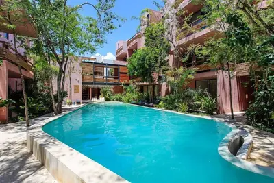 Image de Jungle Condo: Pool, Patio, Bikes, Near Tulum Beach