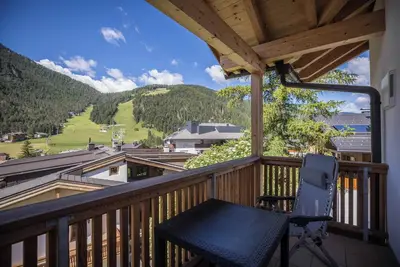 Image de Appartement de vacances \"Ot Residenz Bun Sté\" avec vue sur la montagne, jacuzzi, sauna & balcon