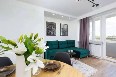 Image de Popiełuszki 17c | Modern Apartment | Balcony