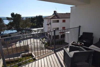 Image de Appartement de vacances avec balcon donnant sur la mer
