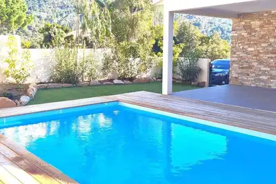 Image de Villa Leku Lucia. 8 pers, piscine chauffée, 15 min plage en voiture