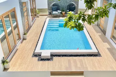 Image de Studio (A) with Pool open air Shower & & Bath