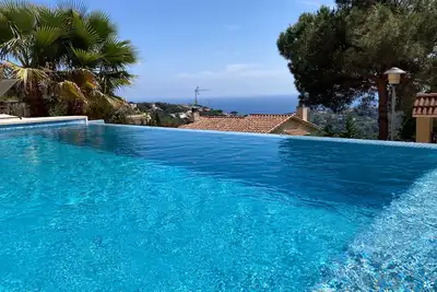 Image de Casa Can Milo, the vacation home with beautiful sea views, private pool.