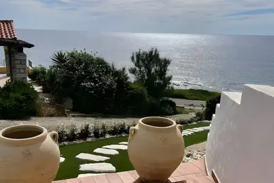 Image de Maison de vacances \"Casa de S Arca 3\" avec vue sur la mer, climatisation, jardin et terrasse