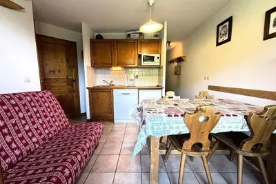 Image de Appartement au pied des pistes, vue Mont-Charvin