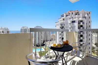 Image de Appartement São Rafael 11ºD - Vista Mar avec Wi-Fi, jardin et balcon