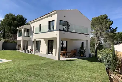 Image de Villa neuve standing Clim Piscine Ă 9 km du centre d'Aix en Provence