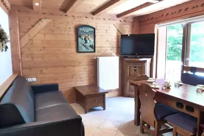 Image de Ferienwohnung 3 Zimmer 6 Personen im Méribel Village am Fuße der Pisten und Zugang zum beheizten Pool
