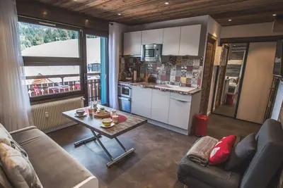 Image de Studio rénové cosy au centre - Les Gets