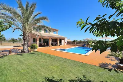 Image de Ballester 034 fantastique finca avec piscine privée, grande terrasse, barbecue et air conditionné