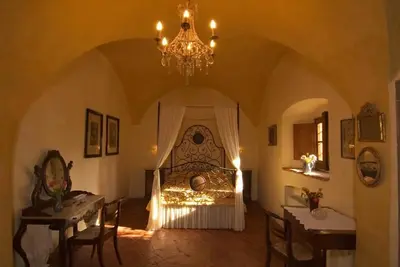 Image de Ferme en Toscane, appartement dans Villa, jardin et piscine