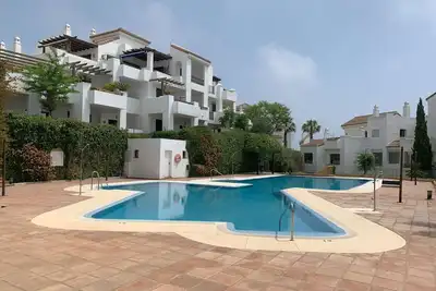 Image de Quiet apartment perfect for the Family, 4 swimming pools, close to the beach