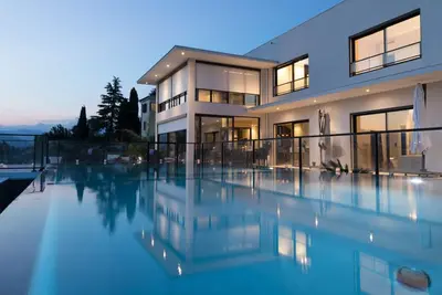 Image de Villa Californienne-magnifique vue mer et montagne