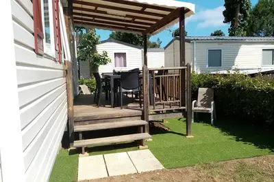 Image de Vias plage, La Carabasse Mobil home tout confort