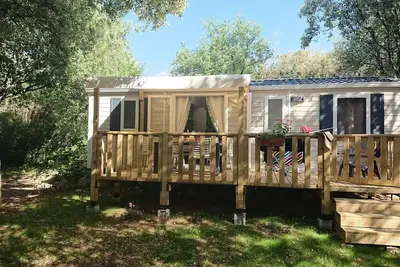 Image de Mobile home Sous Bois Trigano 3 ch + clim 6 personnes