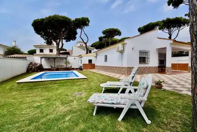 Villa classique et charmante à Chiclana de la Frontera, Andalousie, Espagne pour 6 personnes