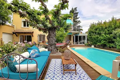 Image de Maison piscine chauffée L'isle sur Sorgues pour 8