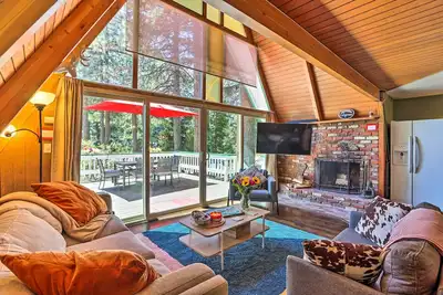 Image de Running Springs A-Frame w\/ Deck & Mtn Views!