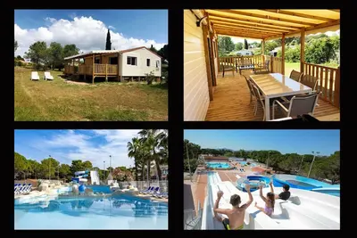 Image de Location chalet 8 personnes dans résidence de vacances 5 étoiles près de Fréjus