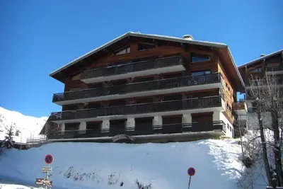 Image de Studio cosy ski aux pieds avec balcon, garage, et 300m des commerces (4 pers, 27m²)