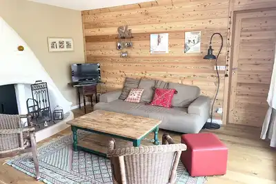 Image de Super été comme hiver : Grand appartement vue sur les pistes de Serre Chevalier