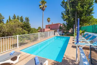 Image de Maison de vacances privée avec piscine privée, climatisation, Wifi, Tv, patio, vue panoramique