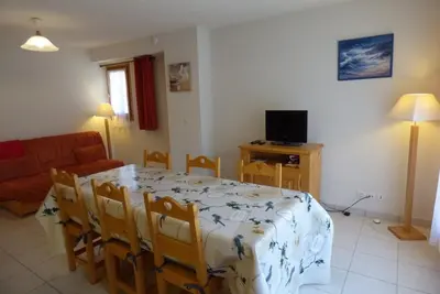 Image de 3 pièces avec garage pour 6 personnes à Saint-Jean-de-Sixt